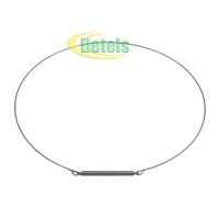 Хомут зовнішній 00660866 для манжети люка пральної машини Bosch, Siemens (00670743)